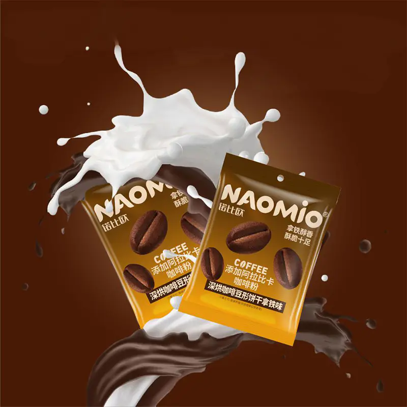 Kávové sušenky s příchutí latte