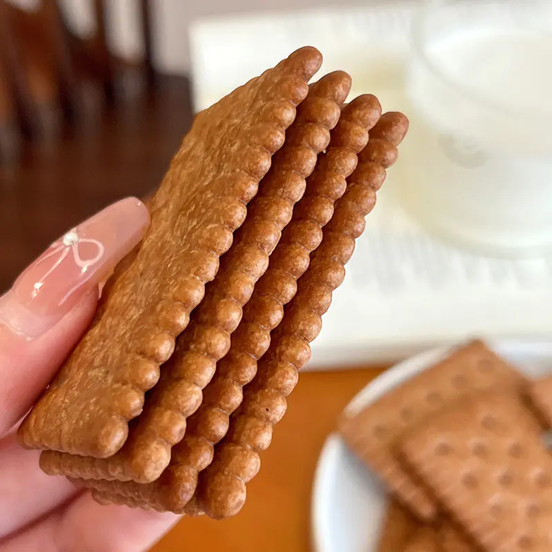 Mléčné sušenky s příchutí mléčné čokolády