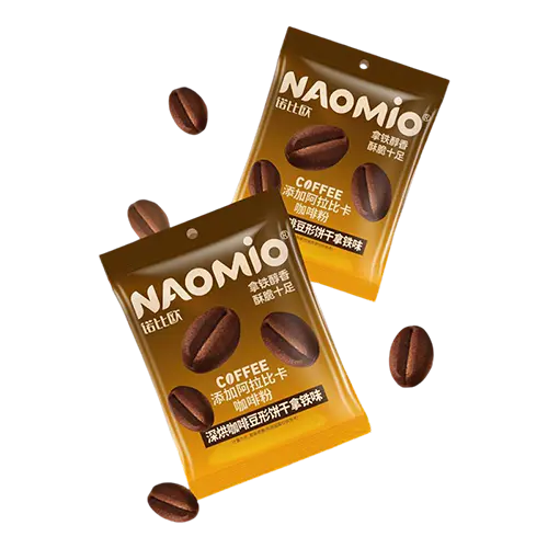 Kávové sušenky s příchutí latte