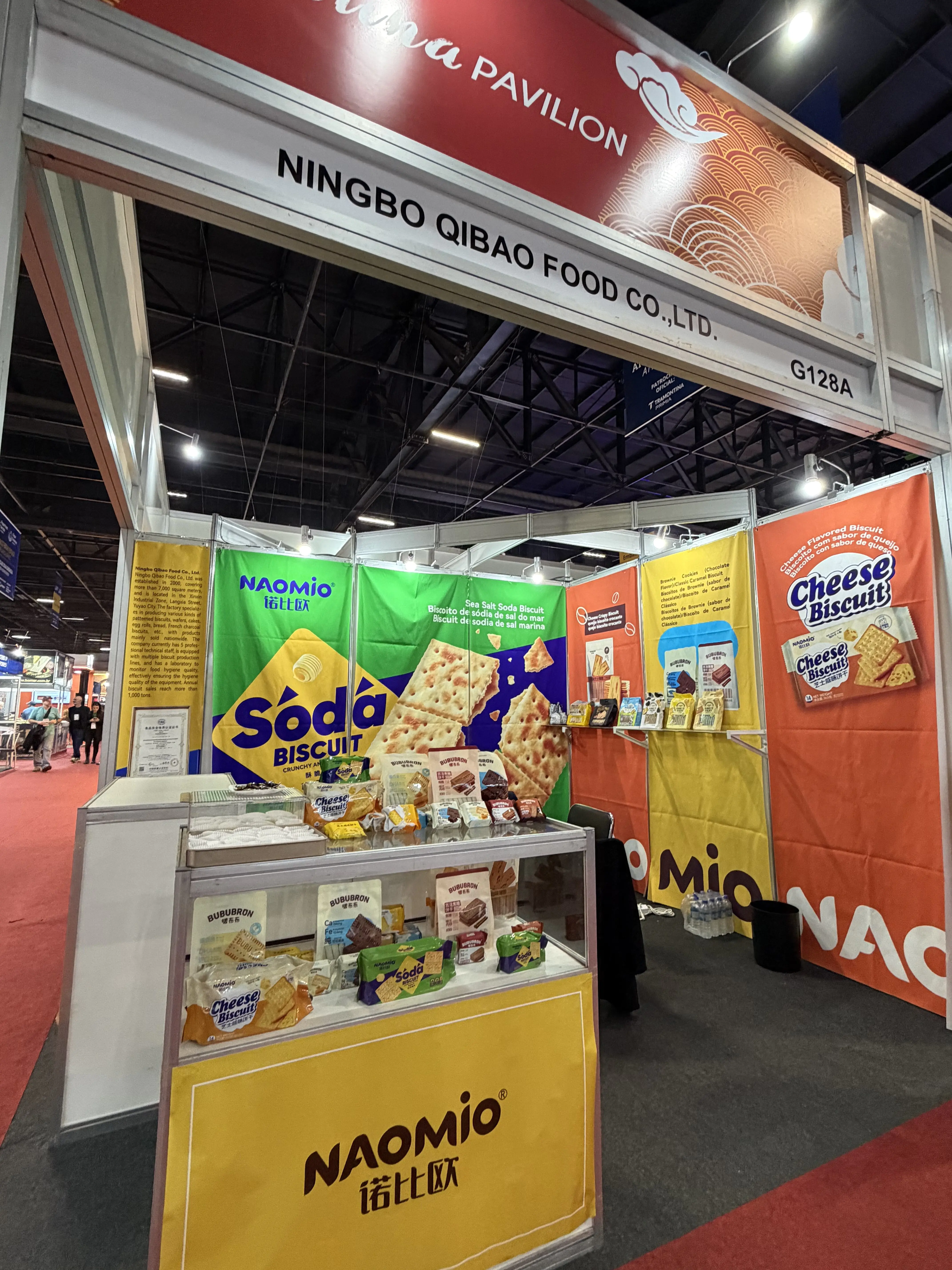 Ningbo Qibao Food Co., Ltd. předvádí vysoce kvalitní, inovativní potravinářské produkty na Fispal Food Service